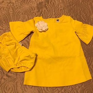 Janie and Jack Yellow dress